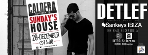 Guest: Detlef || Caldera Sunday's House || 28 December (16:00)